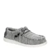 Heydude Mens Wally Slip On Sneaker - Pale Grey -Florsheim Shop US 01 502212 00