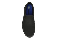 Dr. Scholl's Mens Valiant Slip Resistant Work Shoe - Black -Florsheim Shop US 01 502218 05