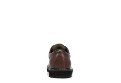 Dr. Scholl's Mens Harrington Ii Slip Resistant Work Shoe - Brown -Florsheim Shop US 01 502238 04