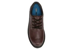 Dr. Scholl's Mens Harrington Ii Slip Resistant Work Shoe - Brown -Florsheim Shop US 01 502238 05