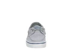 Sperry Mens Halyard 2-eye Slip On Sneaker - Pale Grey -Florsheim Shop US 01 502250 02