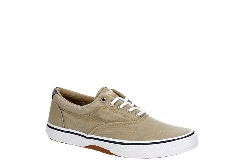 Sperry Mens Halyard Cvo Sneaker - Khaki 3 Sperry Mens Halyard Cvo Sneaker - Khaki