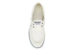 Sperry Mens Halyard 2-eye Sneaker - Off White 14 Sperry Mens Halyard 2-eye Sneaker - Off White -Florsheim Shop US 01 502276 05