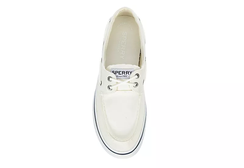 Sperry Mens Halyard 2-eye Sneaker - Off White 8 Sperry Mens Halyard 2-eye Sneaker - Off White - Image 6