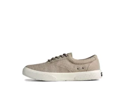 Sperry Mens Halyard Plushstep Cvo Sneaker - Taupe -Florsheim Shop US 01 502279 02