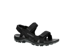 Merrell Mens Huntington Sport Convert Outdoor Sandal - Black