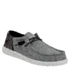Heydude Mens Wally Slip On Sneaker - Grey -Florsheim Shop US 01 502289 00