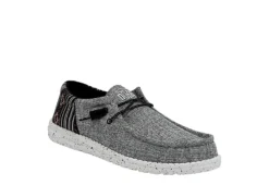 Heydude Mens Wally Slip On Sneaker - Grey