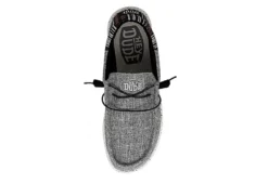 Heydude Mens Wally Slip On Sneaker - Grey -Florsheim Shop US 01 502289 04