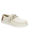 Heydude Mens Wally Slip On Sneaker - Ivory -Florsheim Shop US 01 502292 00