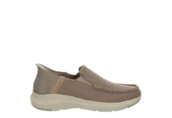 Skechers Mens Slip-ins Parson Slip On Sneaker - Brown -Florsheim Shop US 01 502297 01