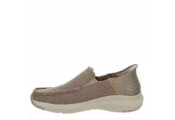 Skechers Mens Slip-ins Parson Slip On Sneaker - Brown -Florsheim Shop US 01 502297 03