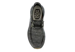 Heydude Mens Sirocco Slip On Sneaker - Black -Florsheim Shop US 01 502317 05
