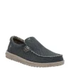 Heydude Mens Mikka Slip On Sneaker - Navy -Florsheim Shop US 01 502321 00