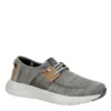 Heydude Mens Sirocco Slip On Sneaker - Grey -Florsheim Shop US 01 502322 00