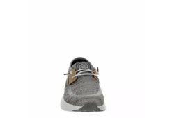 Heydude Mens Sirocco Slip On Sneaker - Grey -Florsheim Shop US 01 502322 02