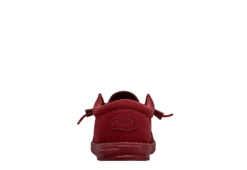 Heydude Mens Wally Slip On Sneaker - Red -Florsheim Shop US 01 502323 03