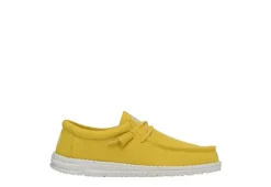 Heydude Mens Wally Slip On Sneaker - Yellow -Florsheim Shop US 01 502327 01