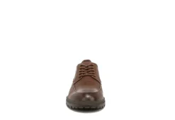 Dr. Scholl's Mens Gerard Oxford - Dark Tan -Florsheim Shop US 01 502334 02