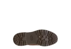 Dr. Scholl's Mens Gerard Oxford - Dark Tan -Florsheim Shop US 01 502334 06