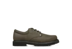 Dr. Scholls Work Mens Harrington Ii Slip Resistant Work Shoe - Chocolate -Florsheim Shop US 01 502341 01
