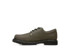 Dr. Scholls Work Mens Harrington Ii Slip Resistant Work Shoe - Chocolate -Florsheim Shop US 01 502341 03