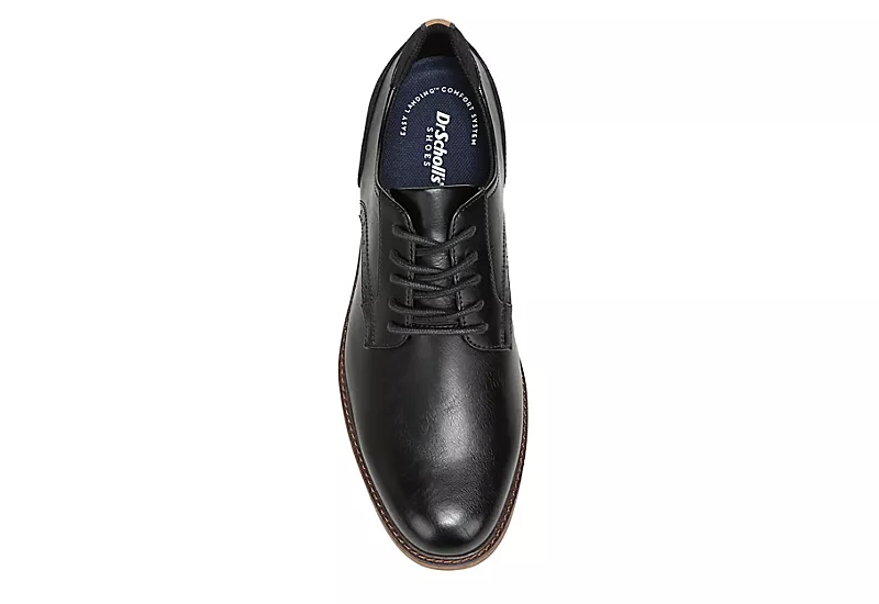 Dr. Scholls Work Mens Sync Up Oxford - Black 8 Dr. Scholls Work Mens Sync Up Oxford - Black - Image 6