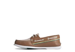 Sperry Mens Ao 2-eye Boat Shoe - Tan 11 Sperry Mens Ao 2-eye Boat Shoe - Tan -Florsheim Shop US 01 502359 02
