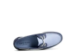 Sperry Mens Ao 2-eye Boat Shoe - Blue -Florsheim Shop US 01 502363 04