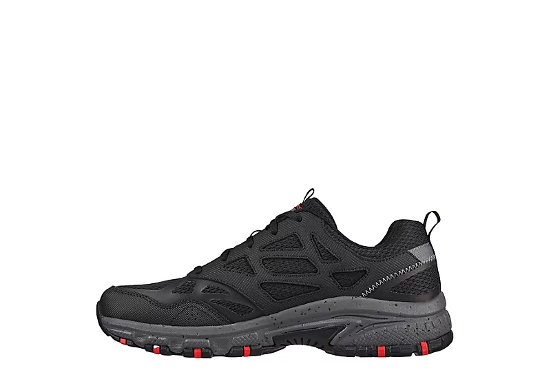 Skechers Mens Hillcrest Hiking Shoe - Black 5 Skechers Mens Hillcrest Hiking Shoe - Black - Image 3