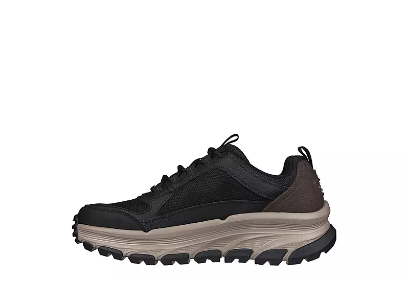 Skechers Mens Dlux Trekker Hiking Boot - Black 5 Skechers Mens Dlux Trekker Hiking Boot - Black - Image 3