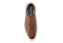 Cole Haan Mens Grand Wingtip Oxford - Tan -Florsheim Shop US 01 502384 04
