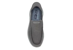 Skechers Mens Slip-ins Parson Slip On Sneaker - Grey -Florsheim Shop US 01 502403 05