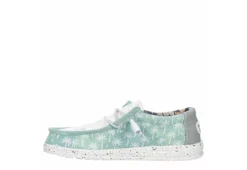 Heydude Mens Wally Slip On Sneaker - Light Blue -Florsheim Shop US 01 502414 03