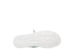 Heydude Mens Wally Slip On Sneaker - Light Blue -Florsheim Shop US 01 502414 06