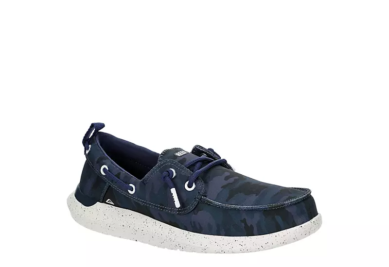 Reef Mens Swellsole Pier Boat Shoe - Navy 3 Reef Mens Swellsole Pier Boat Shoe - Navy