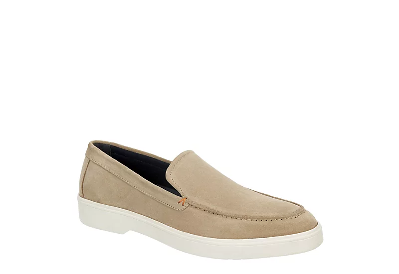 Franco Fortini Mens Conner Slip On Loafer Oxford - Taupe 3 Franco Fortini Mens Conner Slip On Loafer Oxford - Taupe