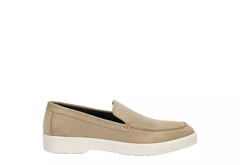 Franco Fortini Mens Conner Slip On Loafer Oxford - Taupe 4 Franco Fortini Mens Conner Slip On Loafer Oxford - Taupe - Image 2