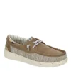 Heydude Mens Welsh Boat Shoe - Tan -Florsheim Shop US 01 502440 00
