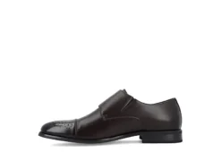 Vance Co Mens Atticus Cap Toe Double Monk Strap Oxford - Brown -Florsheim Shop US 01 502465 03