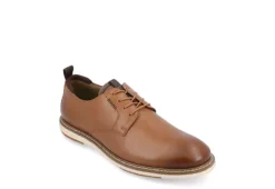 Vance Co Mens Thad Derby Oxford - Tan