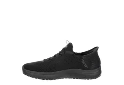 Skechers Mens Slip-ins Summits Colsin Slip Resistant Work Shoe - Black -Florsheim Shop US 01 502506 03