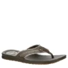 Margaritaville Mens Rag Time Flip Flop Sandal - Dark Brown -Florsheim Shop US 01 502724 00