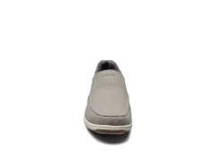 Florsheim Mens Lakeside Canvas Moc Toe Slip On Oxford - Grey -Florsheim Shop US 01 502785 02