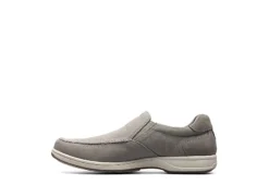 Florsheim Mens Lakeside Canvas Moc Toe Slip On Oxford - Grey -Florsheim Shop US 01 502785 03