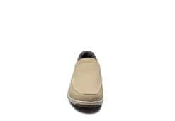 Florsheim Mens Lakeside Canvas Moc Toe Slip On Oxford - Sand -Florsheim Shop US 01 502786 02