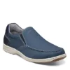 Florsheim Mens Lakeside Canvas Moc Toe Slip On Oxford - Navy -Florsheim Shop US 01 502787 00