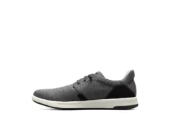 Florsheim Mens Crossover Canvas Plain Toe Slip On Sneaker - Black -Florsheim Shop US 01 502870 03