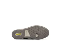 Florsheim Mens Crossover Canvas Plain Toe Slip On Sneaker - Grey -Florsheim Shop US 01 502871 06