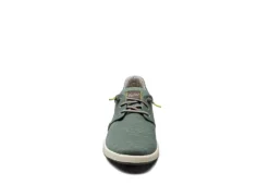 Florsheim Mens Crossover Canvas Plain Toe Slip On Sneaker - Green -Florsheim Shop US 01 502872 02